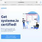 Get Systeme.io certified