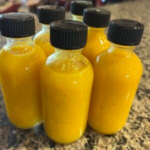 Making My Ginger Tumeric Shots